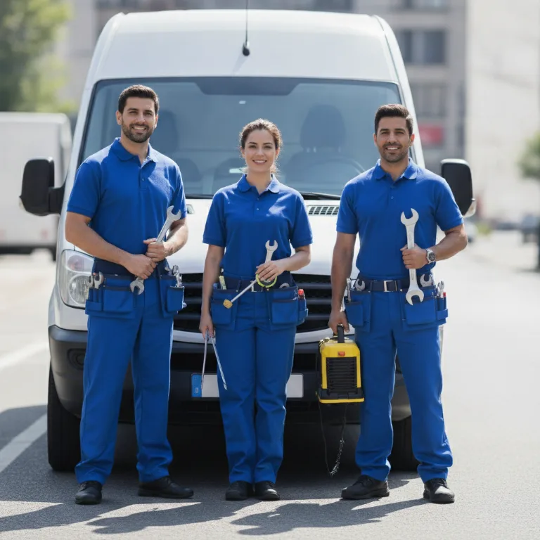 Industrial Laundry team in Fleetwood
